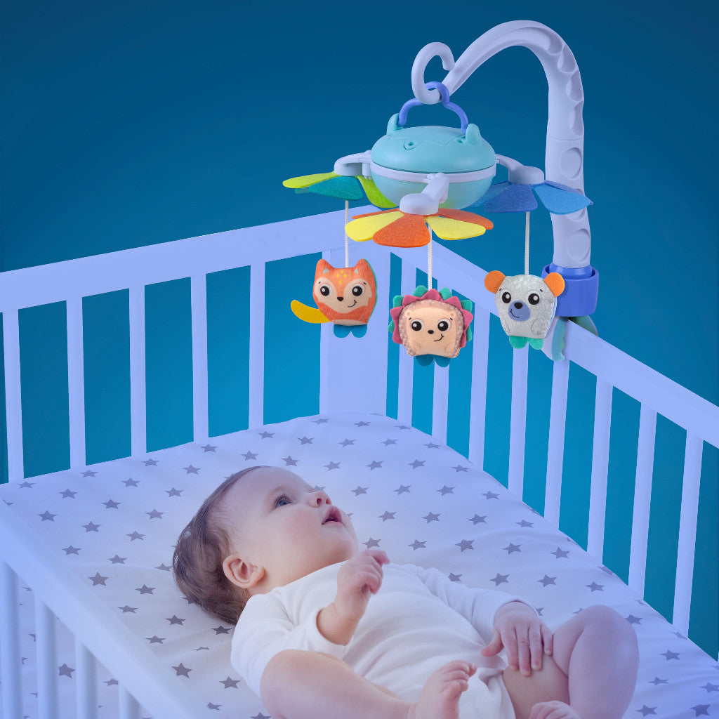 Playgro Musical Travel Mobile - Mainan Gantung Stroller - Mainan Gantung Tempat Tidur Crib Bayi