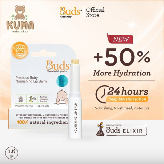 Buds Precious Baby Nourishing Lip Balm - Pelembab Bibir Bayi