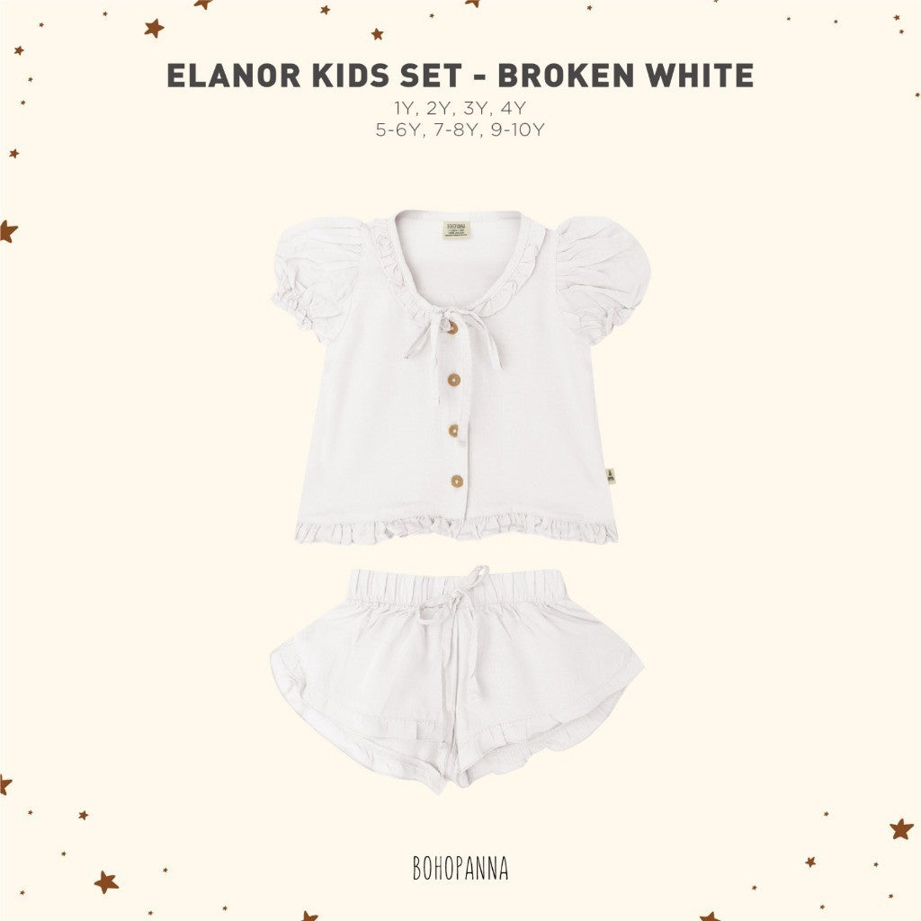 BOHOPANNA - ELANOR KIDS SET - SETELAN ANAK PEREMPUAN
