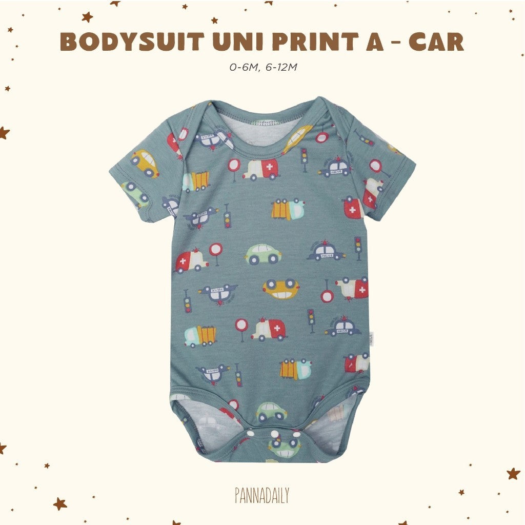 BOHOPANNA - PANNADAILY - BODYSUIT UNISEX PRINT A - Jumper Bayi