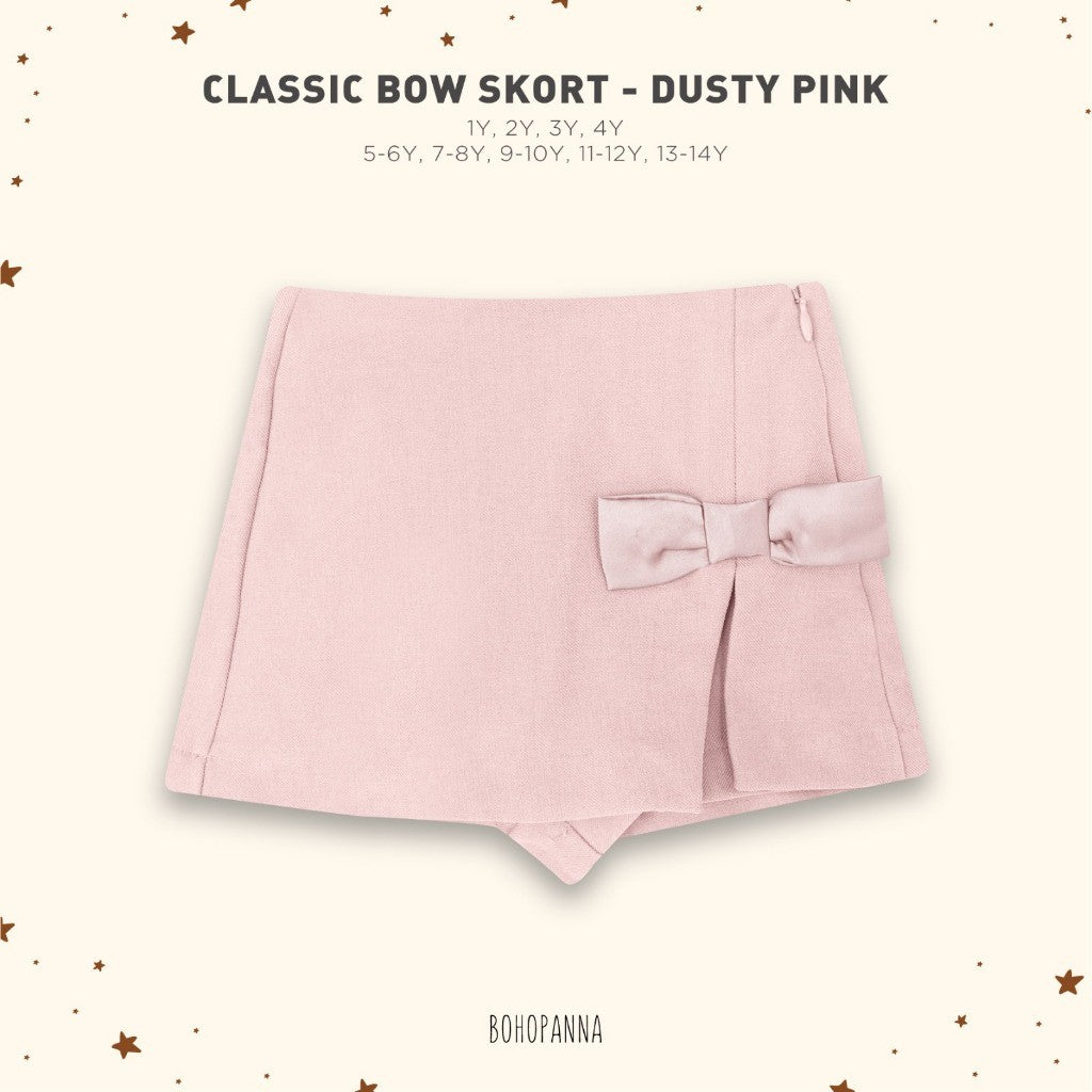 BOHOPANNA - CLASSIC BOW SKORT - SKORT ANAK 2559