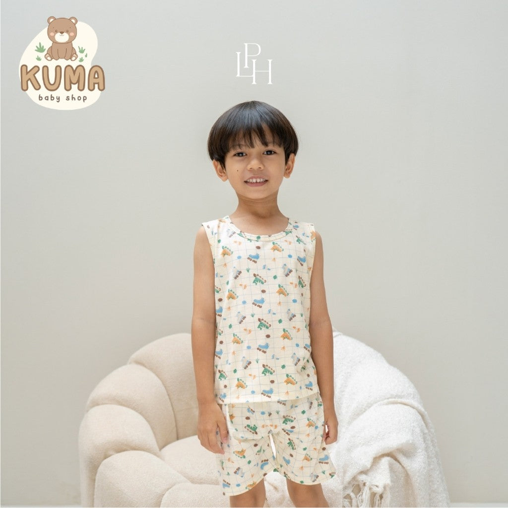 Little Palmerhaus - Little Wear Kids Sleeveless Set (Setelan Anak Lengan Buntung) 36.0