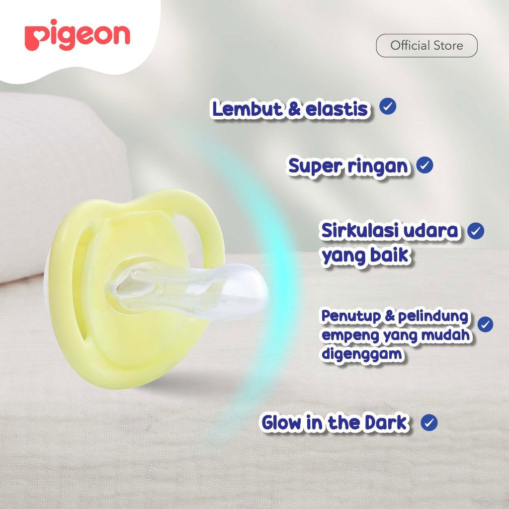 Minilight Glow in The Dark Pacifier | Empeng Bayi | Dot Bayi | Dot Super Lembut | BPA Free