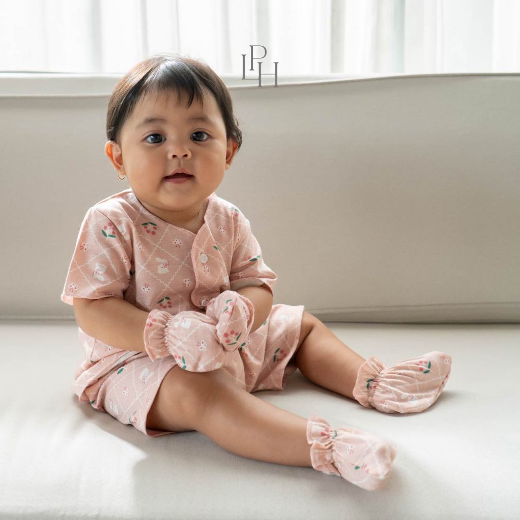 Little Palmerhaus - Little Wear Short Set (Setelan Bayi Lengan Pendek) 36.0