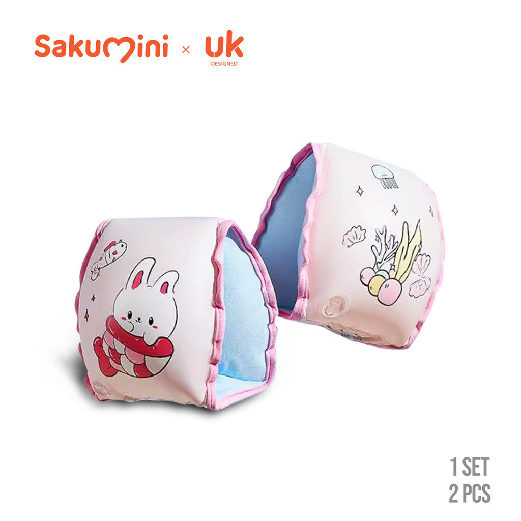 Sakumini Pelampung Lengan Anak Renang Anti Tenggelam Children Swim Armbands Baby Floating Toddler Swimming Vest Gear