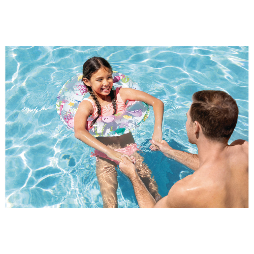 INTEX Ban Renang Lively Print Swim Rings 59241