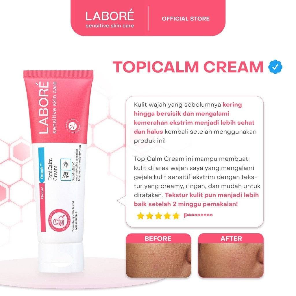 Labore Sensitive Skin Care BiomeRepair TopiCalm Cream 85 ml