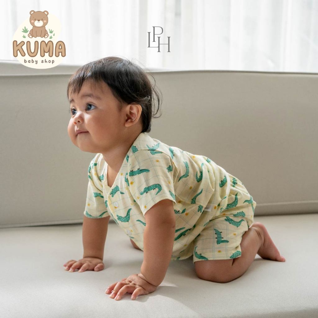 Little Palmerhaus - Little Wear Short Set (Setelan Bayi Lengan Pendek) 36.0