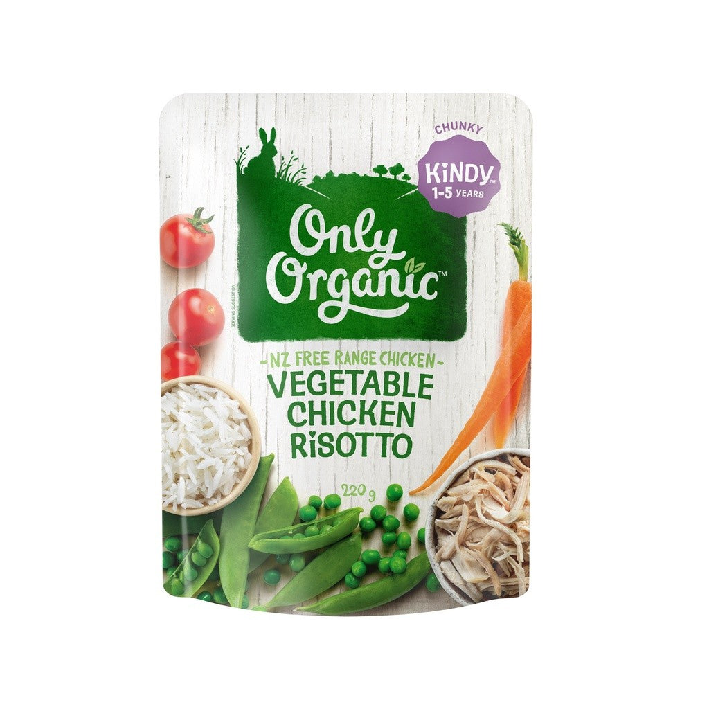 Only Organic Savoury Meal Kindy 1-5 years 220gr