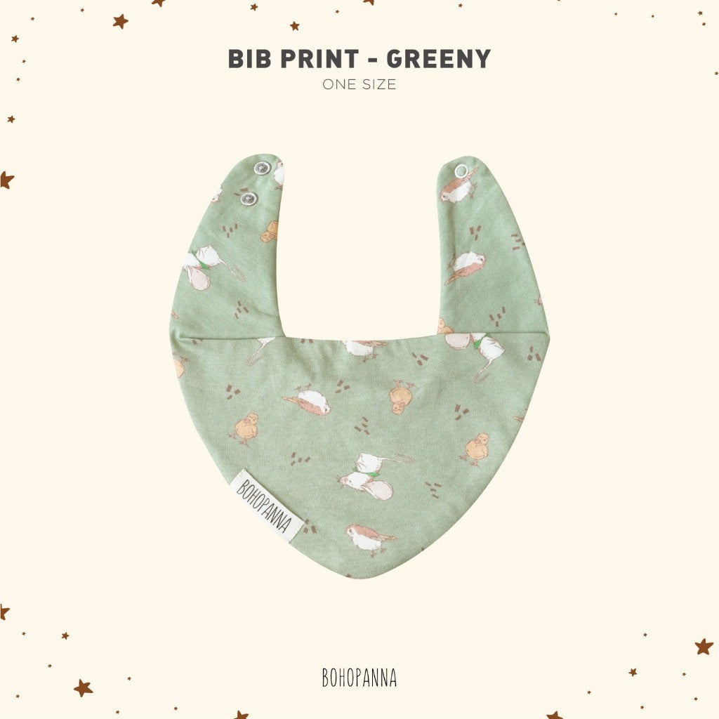 BOHOPANNA - BIB UNISEX PRINT 4.0 - SLABER BAYI - CELEMEK BAYI