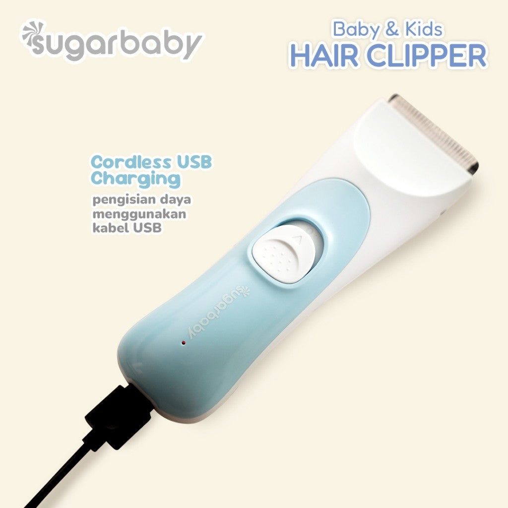 Sugarbaby Baby & Kids Hair Clipper/Alat Cukur Rambut Bayi/Portable Baby Hair Clipper
