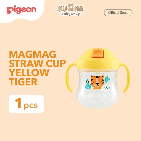 Pigeon Magmag Straw Cup | Botol Minum Bayi |  Gelas Minum Bayi Anti Tumpah |  BPA Free |  Sippy Cup | Training Cup