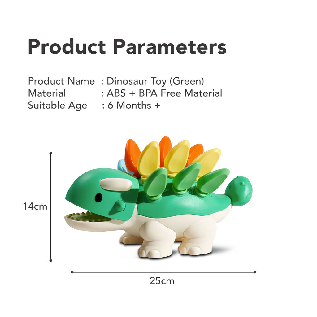 Sakumini Dinosaur Toy Mainan Latihan Motorik Sensorik Anak
