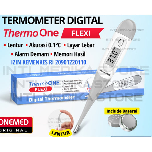 ONEMED - Termometer Digital Ketiak FLEXI HK902 | Thermometer Fleksibel