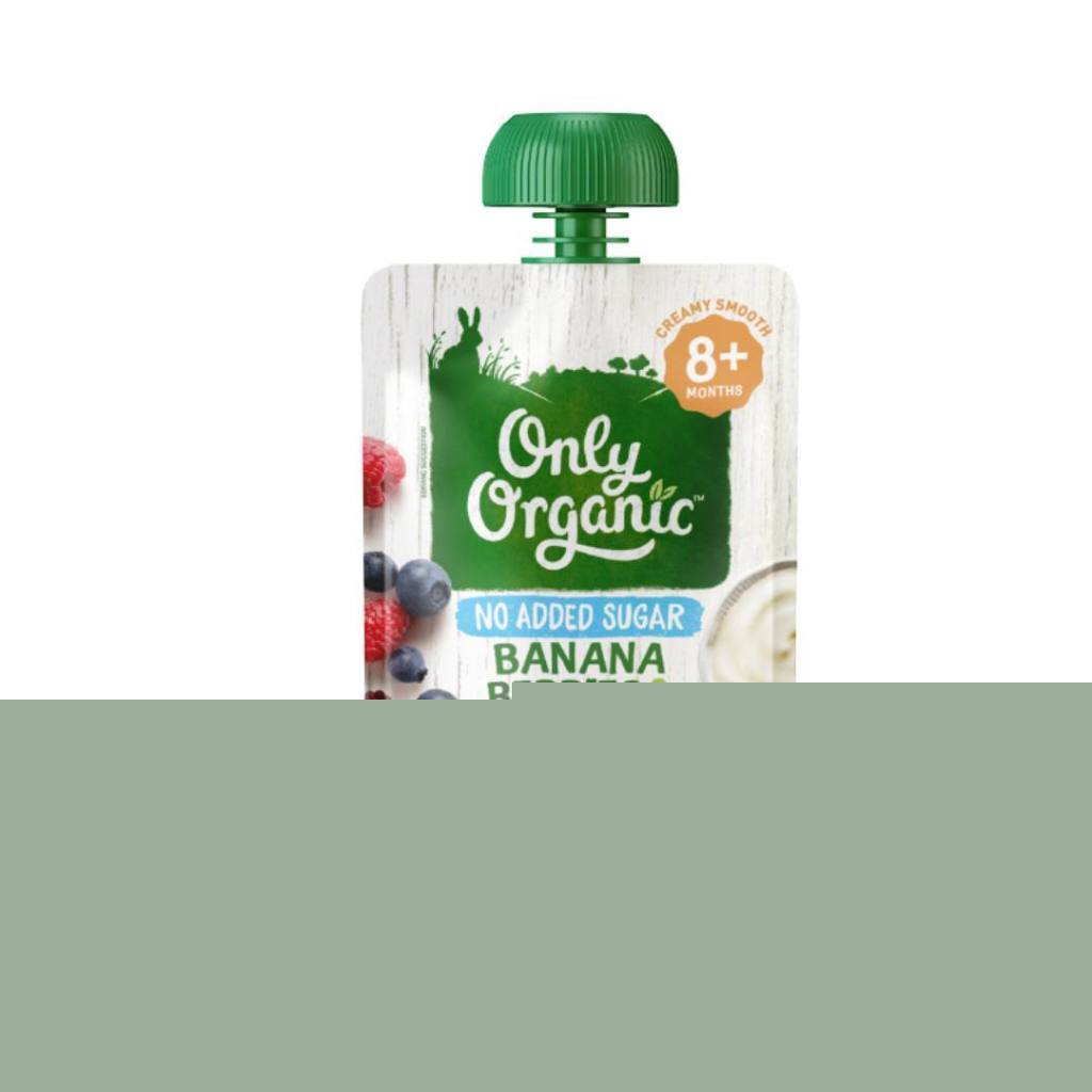 Only Organic Pouch 8m+ 120gr Bubur Bayi Siap Saji