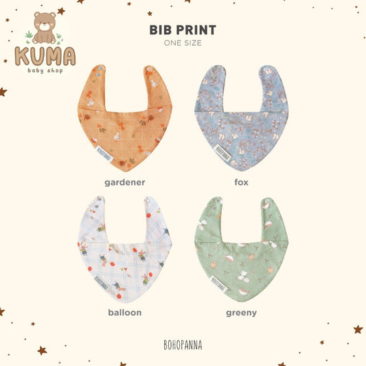 BOHOPANNA - BIB UNISEX PRINT 4.0 - SLABER BAYI - CELEMEK BAYI