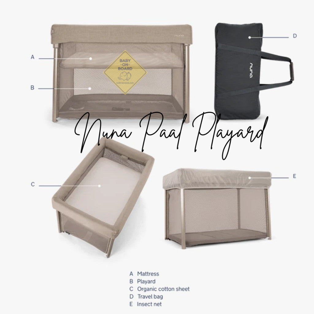 Nuna PAAL Playard + Travel Crib / Box tidur bayi