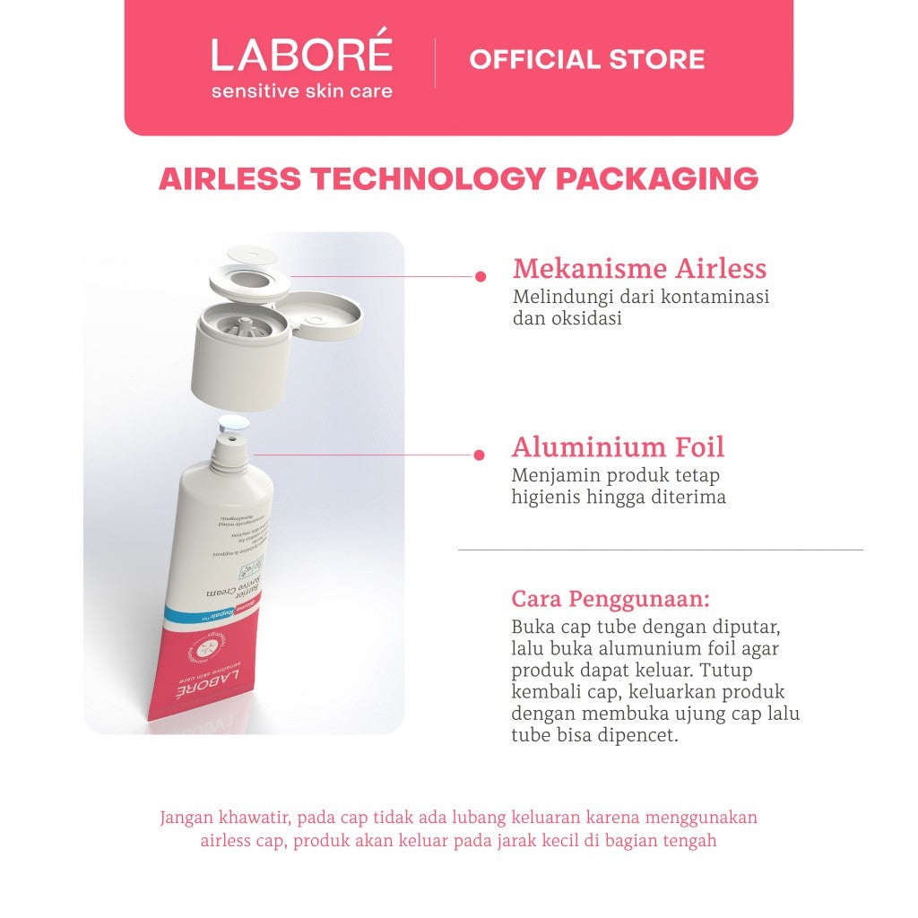 [DERMALAB REVOLUTIONAIRE] Labore BiomeRepair Barrier Revive Cream Travel Size 10ml - Moisturizer dan Pelembab Wajah Kulit Sensitif