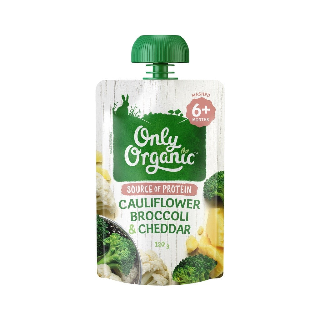 Only Organic Pouch 6m+ 120gr