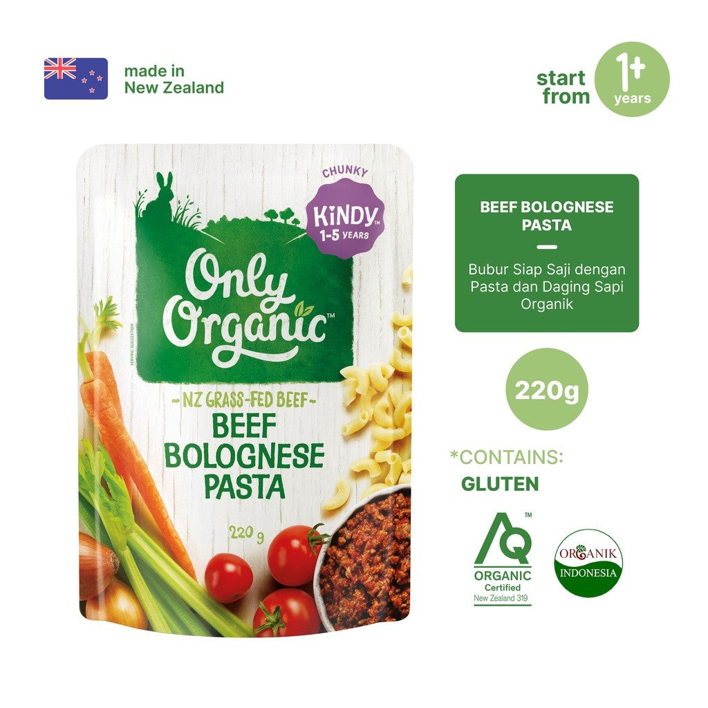 Only Organic Savoury Meal Kindy 1-5 years 220gr