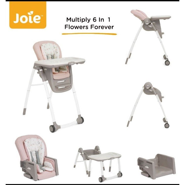 Joie Meet Multiply 6in1 High Chair /Joie Multiply / Kursi Makan Multifungsi / High Chair Joie