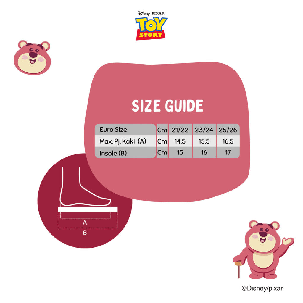 Lotso Zuma Baby Pink Berry, Sandal Jepit Bayi Karet Tali Belakang, Merah Muda