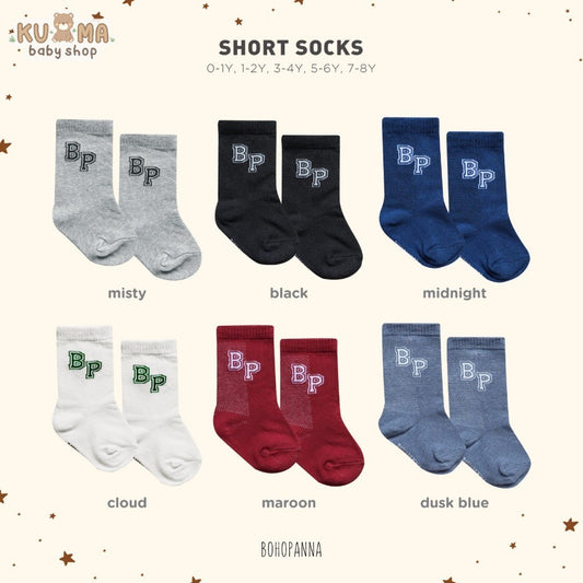 BOHOPANNA - SHORT SOCK - KAOS KAKI ANAK