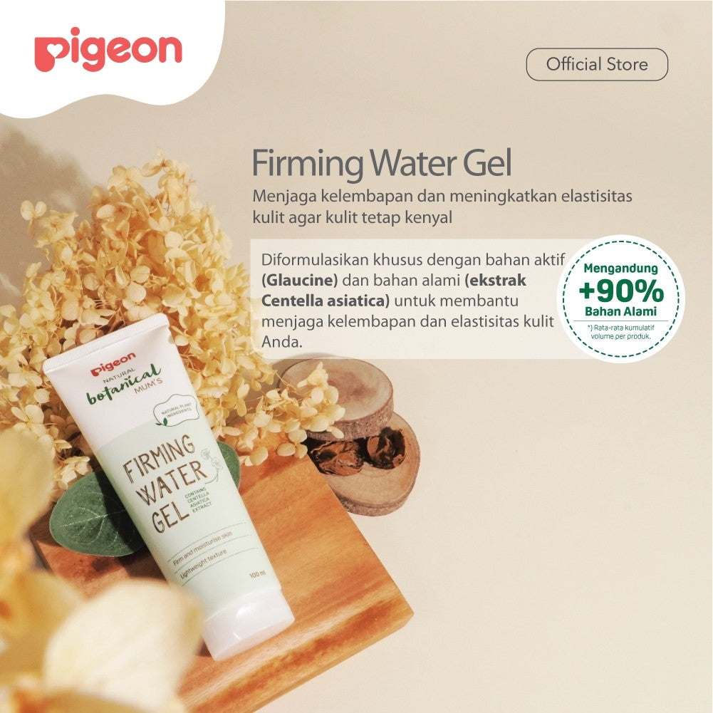 PIGEON Botanical Mum's Firming Water Gel 100ML membantu menjaga kelembapan dan elastisitas kulit