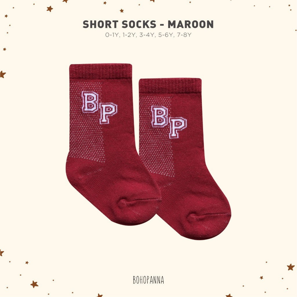 BOHOPANNA - SHORT SOCK - KAOS KAKI ANAK