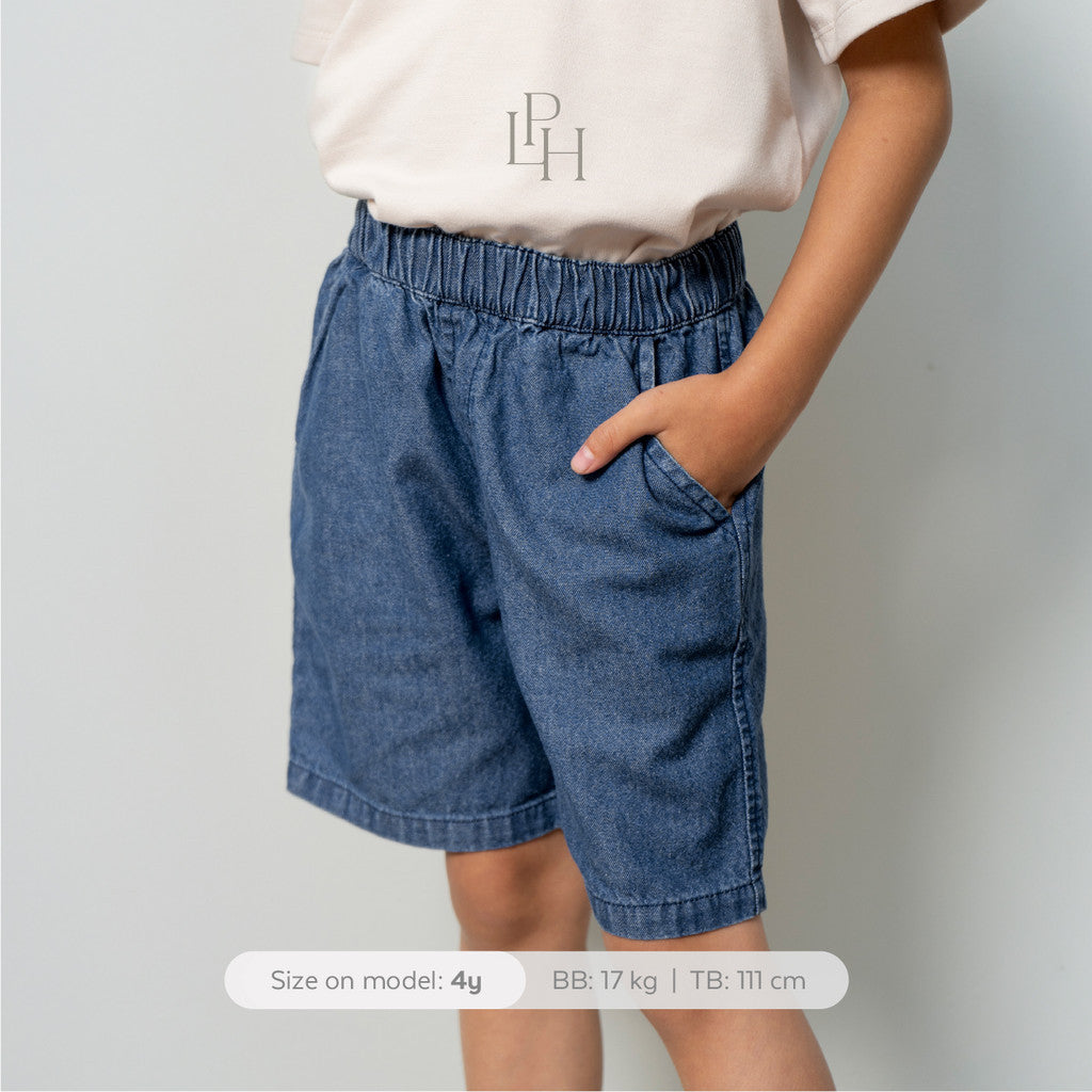 Little Palmerhaus - Jayden Denim Short (Celana Pendek Jeans Anak)