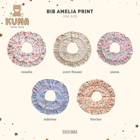 BOHOPANNA - BIB AMELIA PRINT 2.0  - SLABBER BAYI