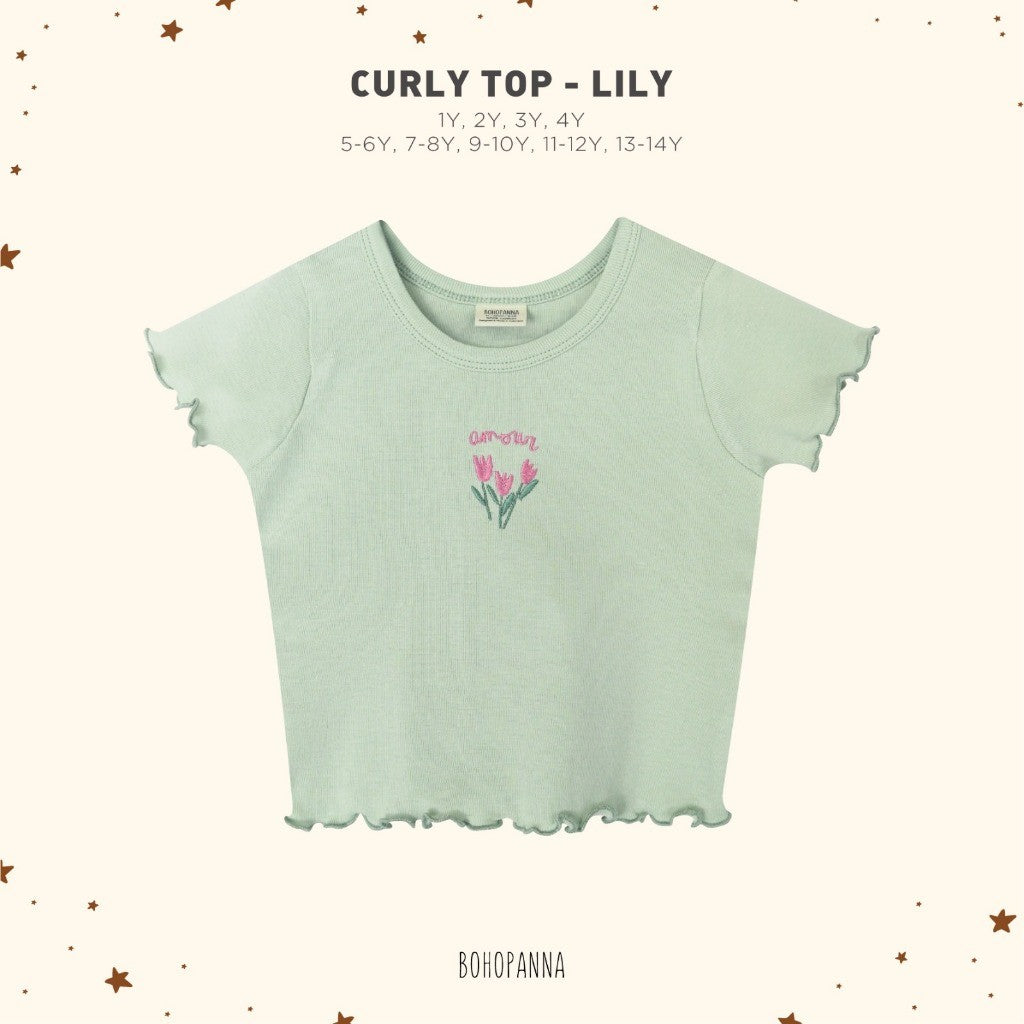 BOHOPANNA - CURLY TOP 9.0 - ATASAN ANAK 2527