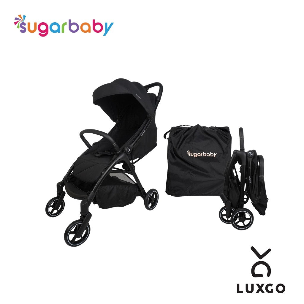 Sugarbaby Stroller LuxGo Kereta Dorong Bayi/Stroller Bayi/Stroller AutoFold BPA Free/Stroller Lipat dan Ringan