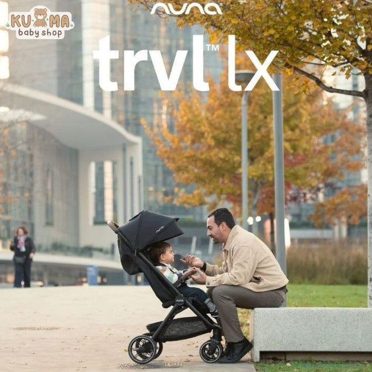 Nuna TRVL / TRVL LX Stroller Travel Cabin Kereta Dorong Anak Bayi Autofold
