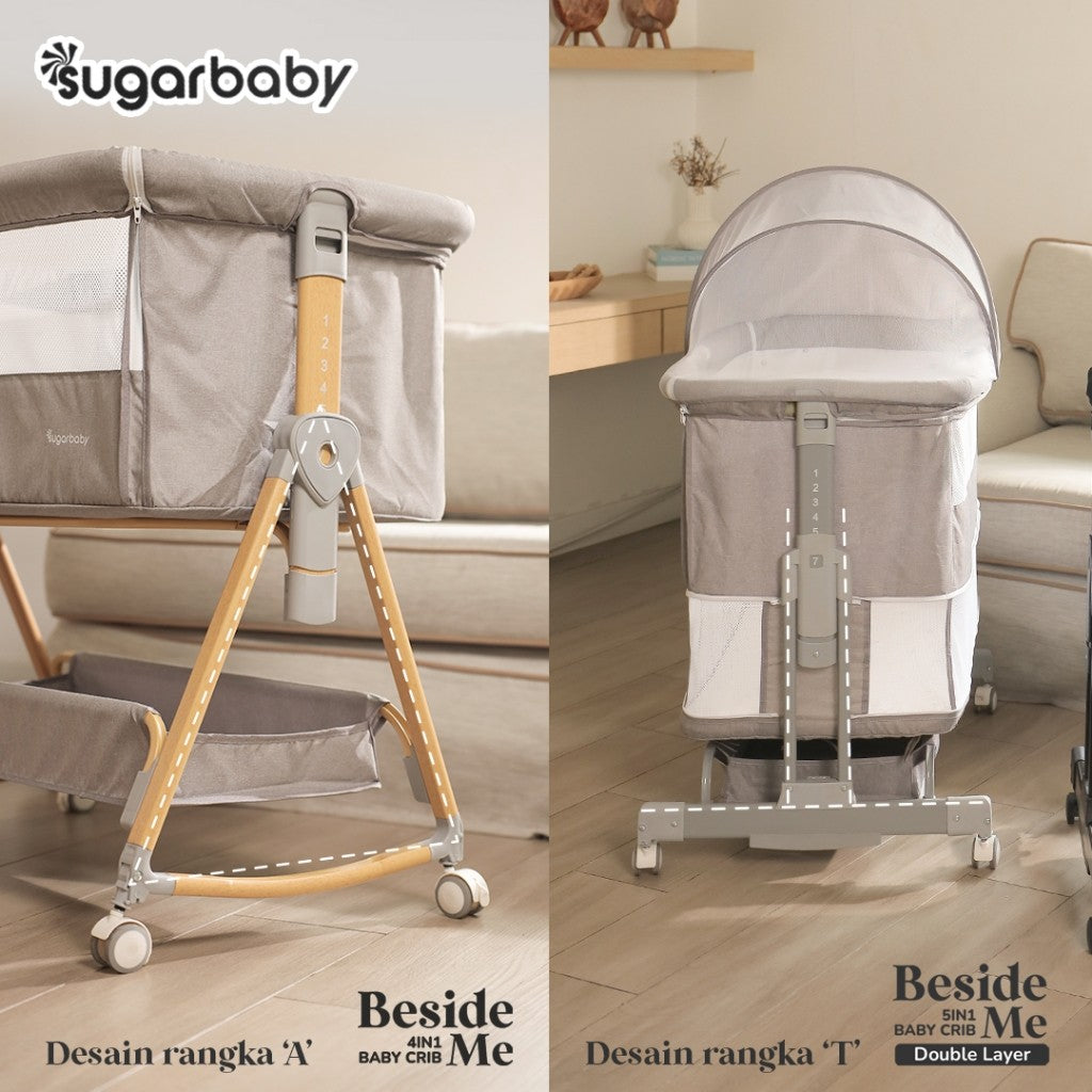 Sugarbaby Sugar Baby Baby Crib 4in1 & 5in1/Tempat Tidur Bayi/Ranjang Tidur Bayi/Box Tidur Anak
