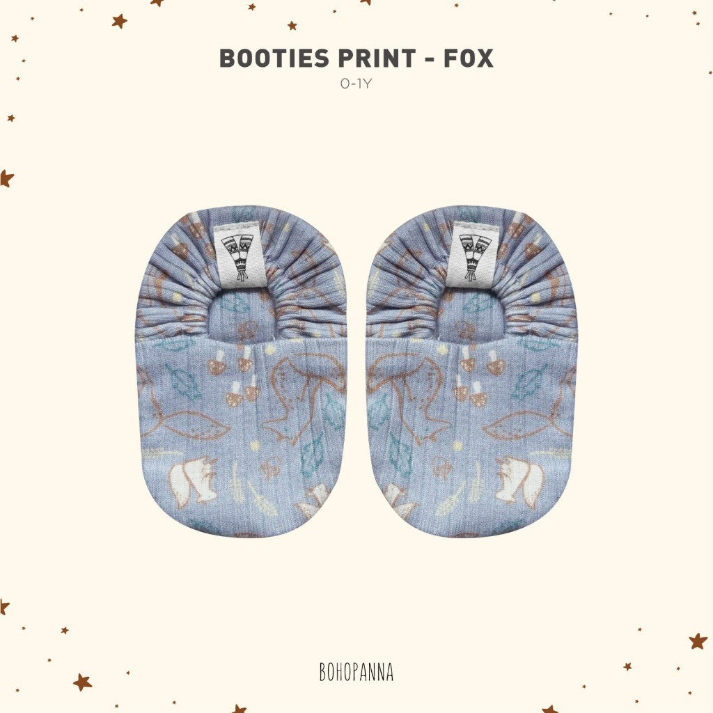 BOHOPANNA - BABY BOOTIES PRINT - KAOS KAKI BAYI 2538
