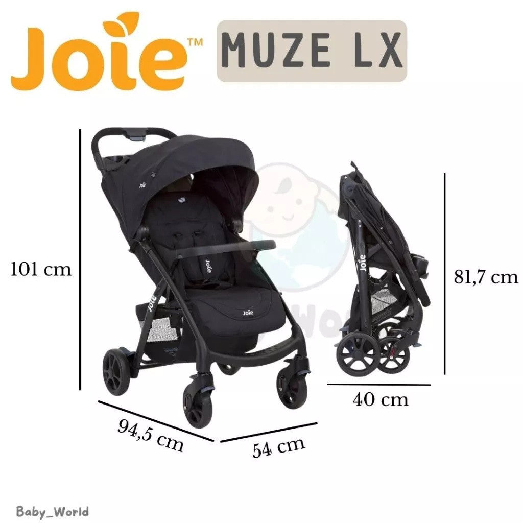 Joie Muze Lx Single Dengan Selimut Kaki / Stroller Bayi Anak Stroller