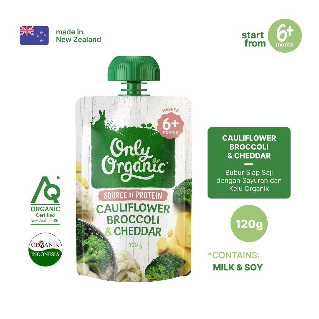 Only Organic Pouch 6m+ 120gr