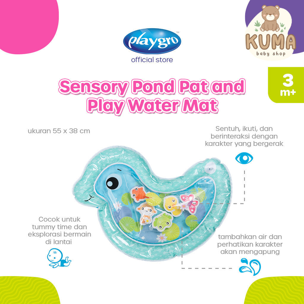 Playgro Sensory Play Water Mat - Playmat Air Bayi