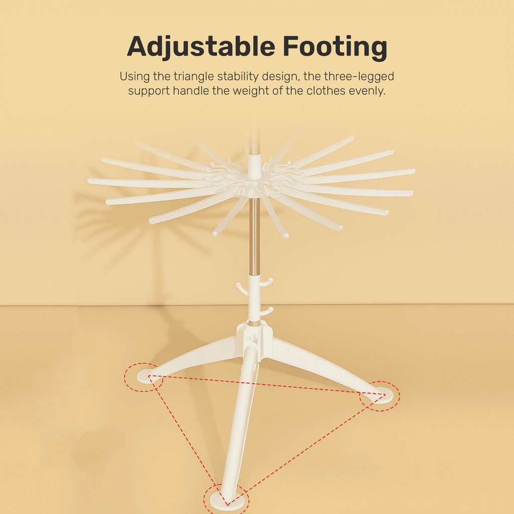 Sakumini Folding Hanger Multifunction Jemuran Jepit Tingkat Klip Lipat Fold Pakaian Handuk Anak Portable Rak Susun Foldable Hanger Kaos Kaki Socks