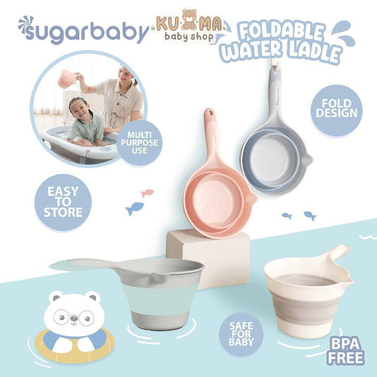 Sugarbaby Foldable Water Ladle/Gayung Mandi Bayi/Gayung Lipat Mandi/Alat Mandi Bayi