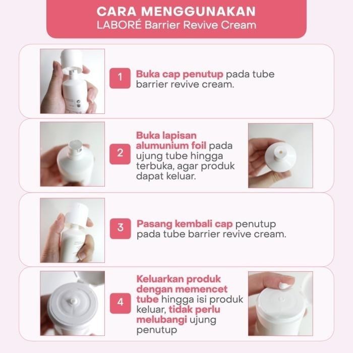 [DERMALAB REVOLUTIONAIRE] Labore Sensitive Skin Care BiomeRepair Barrier Revive Cream 50 ml - Moisturizer - Melembabkan Kulit - Pelembab Wajah - Perawatan Kulit Expert Ekspert - Facial - Day Cream Night Cream BPOM - Skincare Best Seller - Skincare Viral