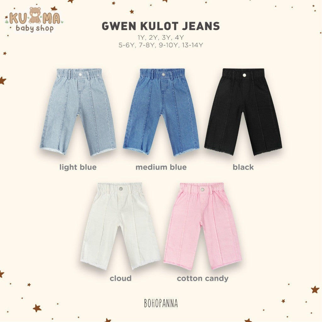 BOHOPANNA - GWEN KULOT JEANS - CELANA JEANS ANAK