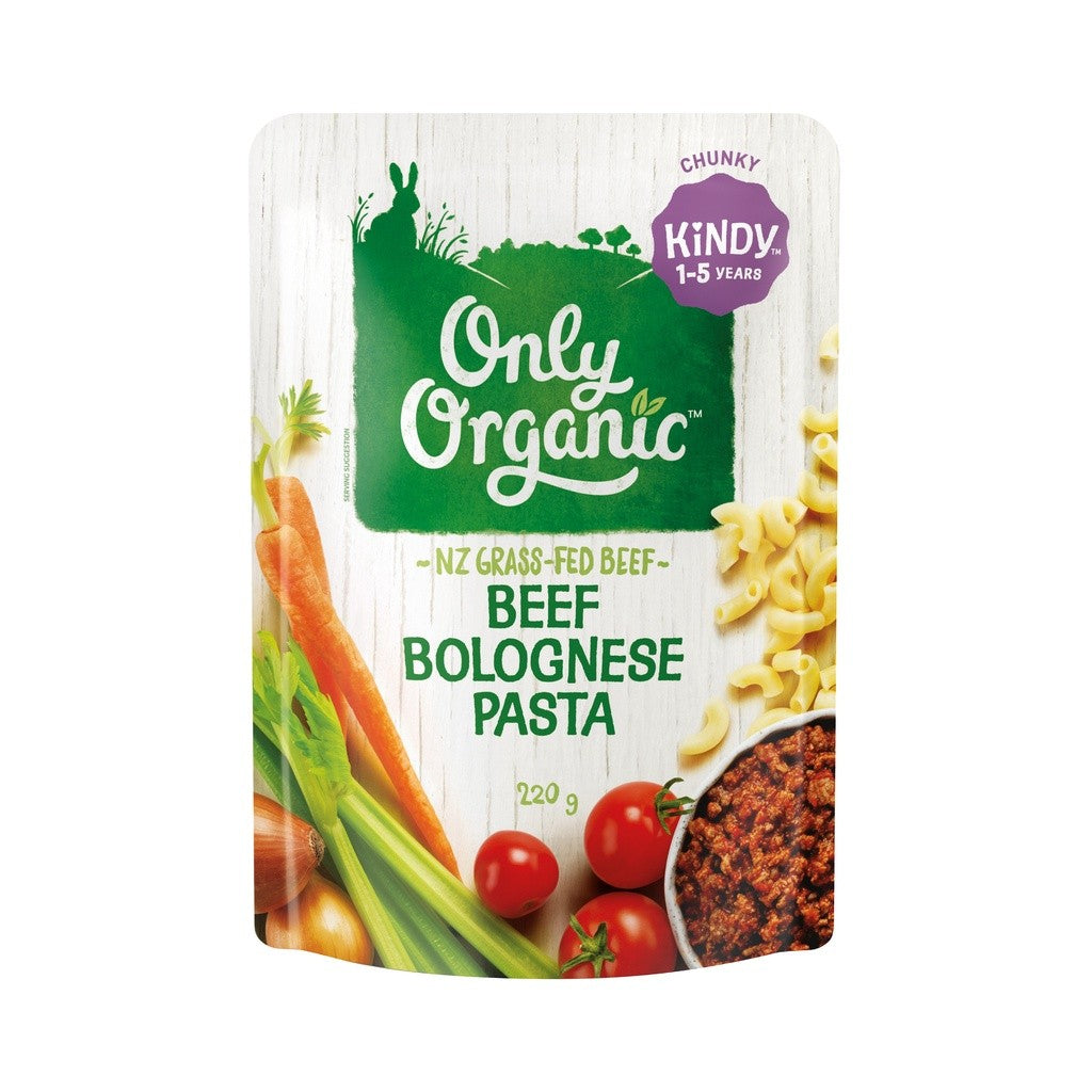 Only Organic Savoury Meal Kindy 1-5 years 220gr