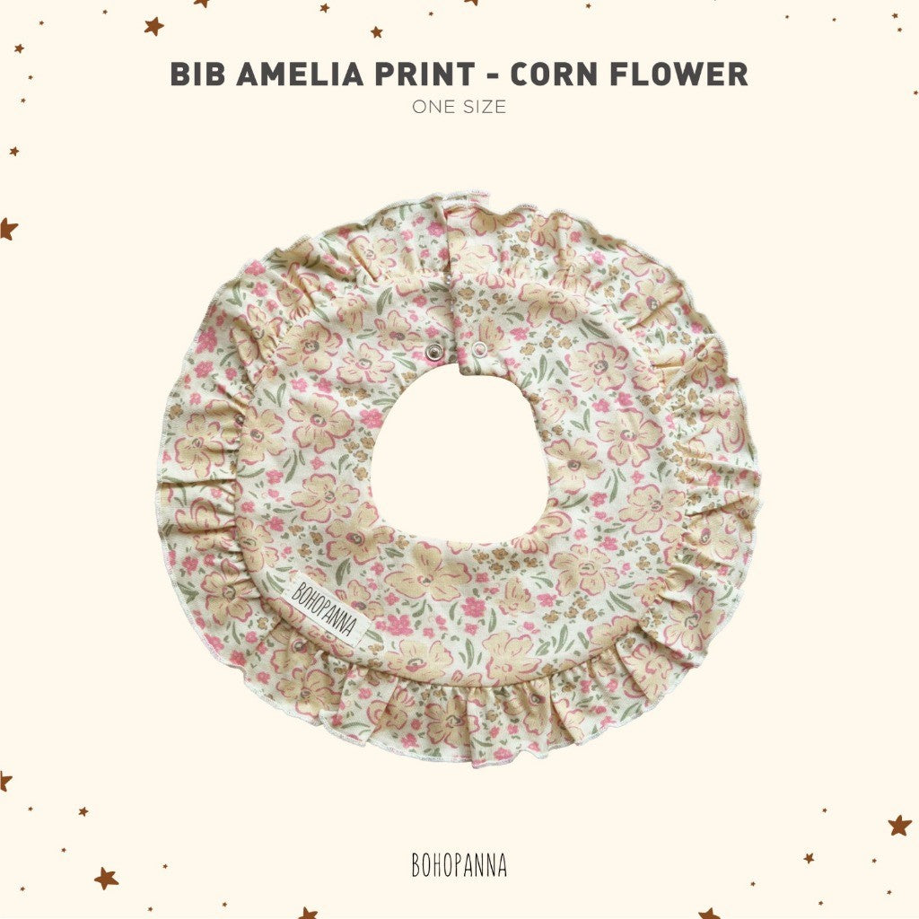 BOHOPANNA - BIB AMELIA PRINT 2.0  - SLABBER BAYI