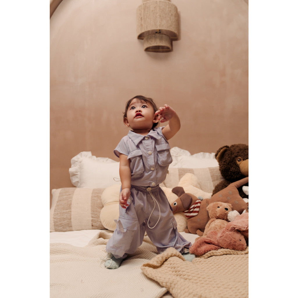 BOHOPANNA - PARACHUTE CARGO PANTS GIRL - Celana Cargo Anak Perempuan