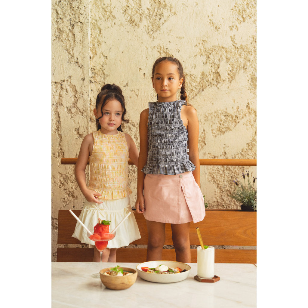 BOHOPANNA - CASSANDRA SMOCKED TOP - ATASAN ANAK