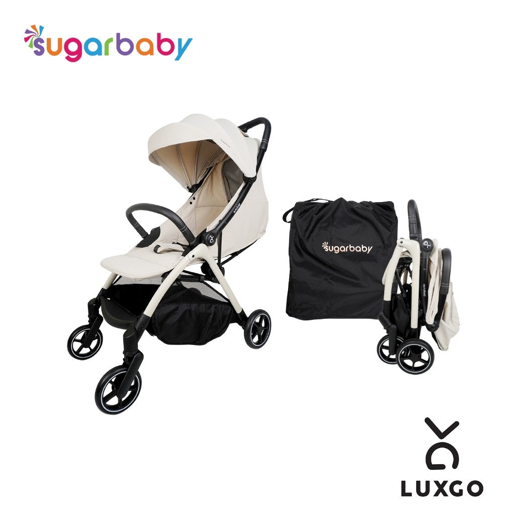 Sugarbaby Stroller LuxGo Kereta Dorong Bayi/Stroller Bayi/Stroller AutoFold BPA Free/Stroller Lipat dan Ringan