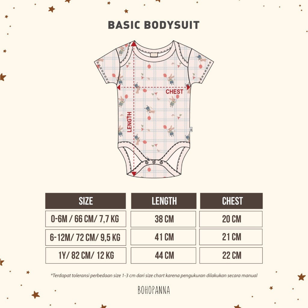 BOHOPANNA - BASIC BODYSUIT - JUMPER BAYI 2547