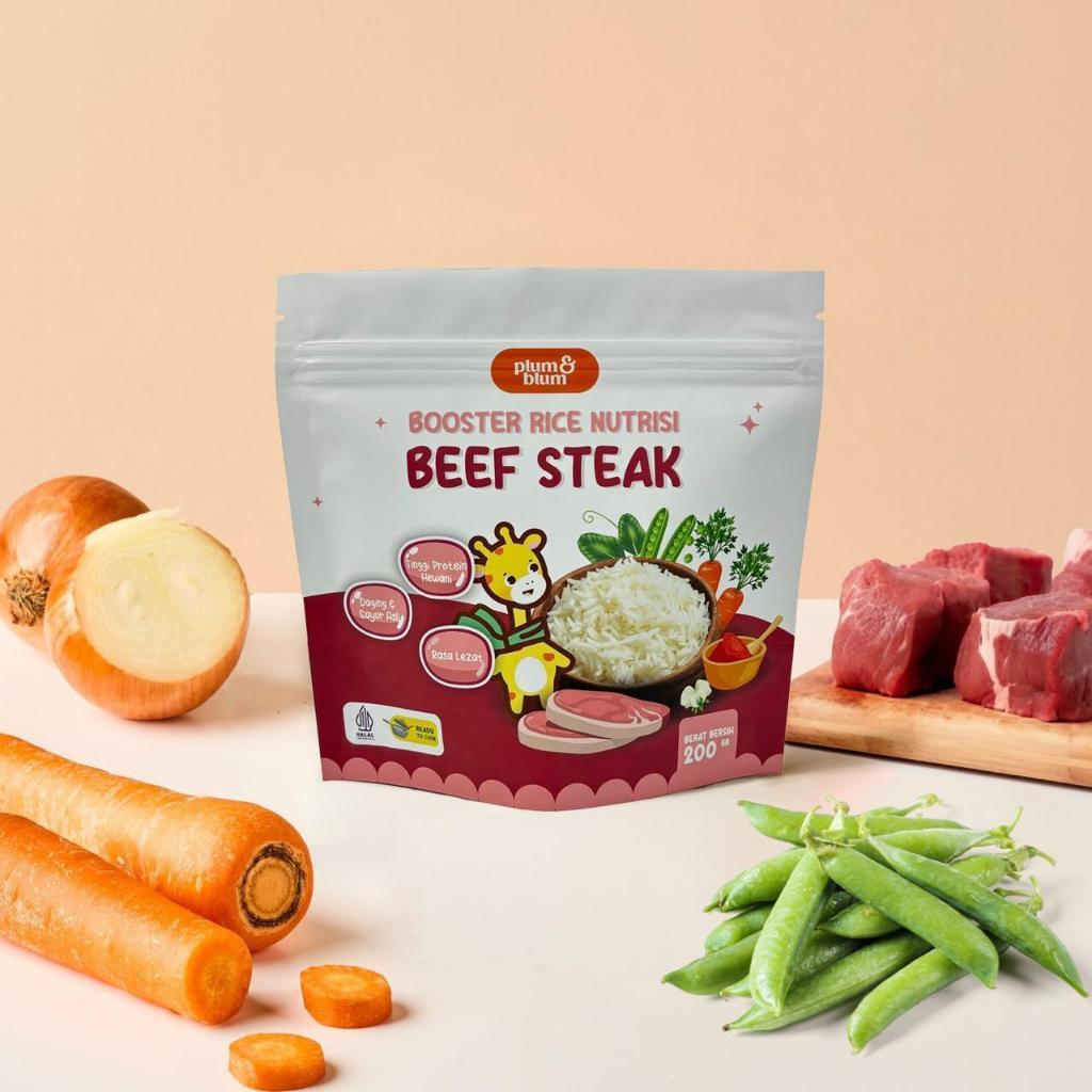 Plum & Blum Beras Mpasi BB Booster 6 Bulan  - 200 gram
